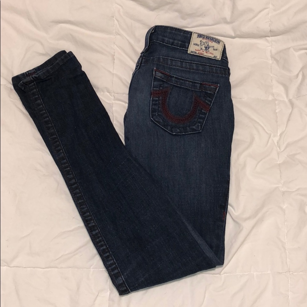 True Religion skinny jeans Sz 25